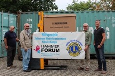 August 2015: Container verlässt Hamm